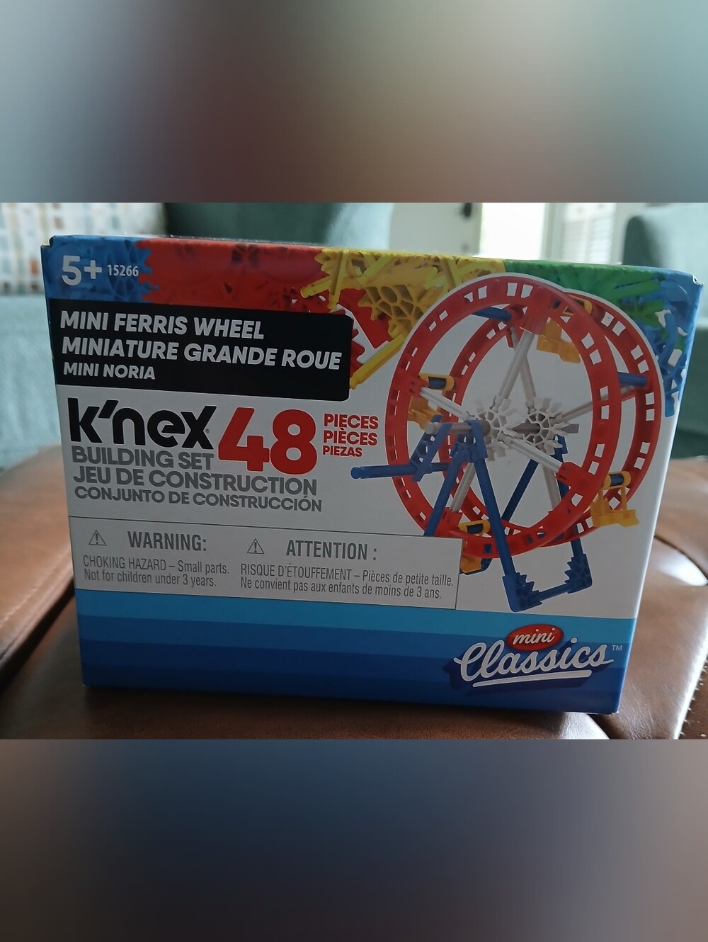 K'Nex Mini Ferris Wheel NWT Ages 5+ 48 Pcs